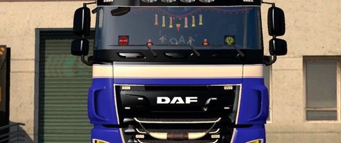 Sonstige DAF gelbe Scheinwerfer [1.31.x] Eurotruck Simulator mod
