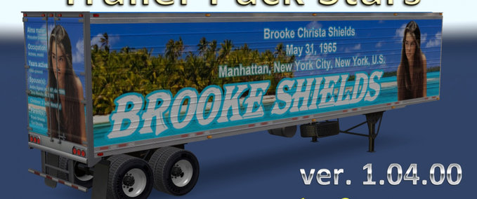 Trailer Anhängerpaket "Stars" [1.31.x] American Truck Simulator mod