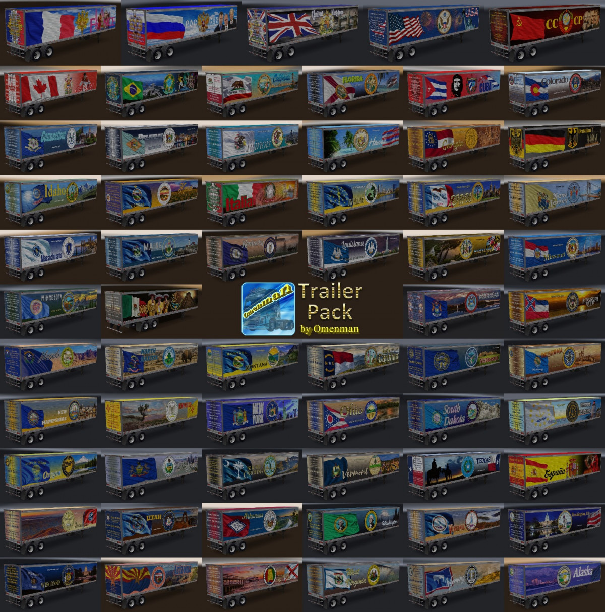 Trailer Pack Geography v1.02.00 [1.31.x]