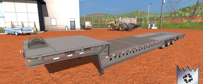 Trailers Trail King  110HT Farming Simulator mod