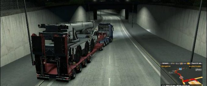 Scania Scania R & S 8×4 Chassis Heavy Cargo + High Speed Truck (updated) [1.31.x] Eurotruck Simulator mod