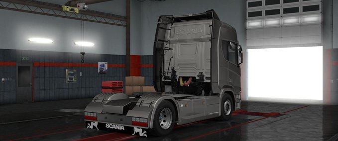 Scania Scania Mudflap Pack vonBlackBloodRum (1.31.x) Eurotruck Simulator mod