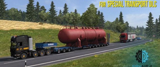 Sonstige Freie Fahrt Addon für Special Transport DLC  Eurotruck Simulator mod