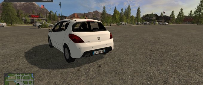 PKWs Peugeot 308 White Edition Landwirtschafts Simulator mod
