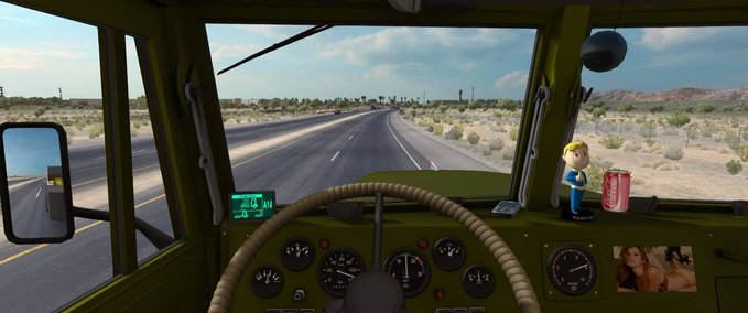 Trucks KRAZ 255 FOR ATS VERSION 1.31.X (UPDATED) American Truck Simulator mod