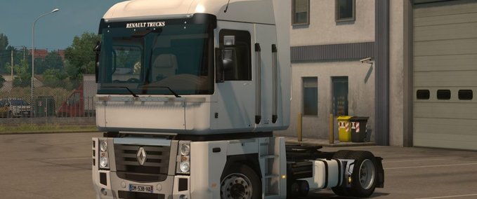 Renault LOW DECK CHASSIS ADD KNOX_XSS RENAULT MAGNUM V1.0 Eurotruck Simulator mod