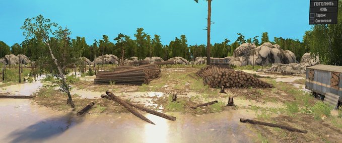 Ete Pluvieux Map v1.0 (v06.03.18) für SpinTires: MudRunner Mod Image