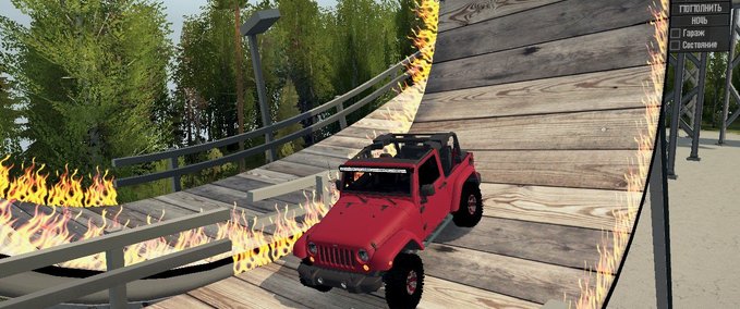 Maps Smars Flex Park Map (Polygon)- W.I.P v1.0 (v06.03.18) für SpinTires: MudRunner Spintires mod