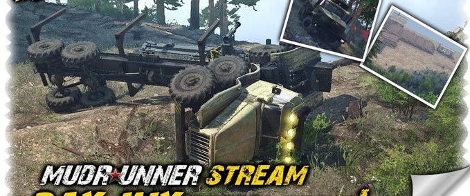 Maps Bax-Mix Map für SpinTires: MudRunner Spintires mod