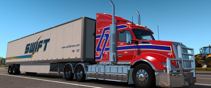 Trucks KENWORTH T610 (UPD 01.06.18) 1.31.X American Truck Simulator mod