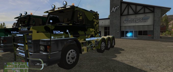 LKWs Scania 112 Forest Multi-Color Landwirtschafts Simulator mod