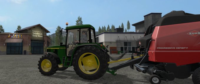 Pressen Kuhn VB 2190 Landwirtschafts Simulator mod