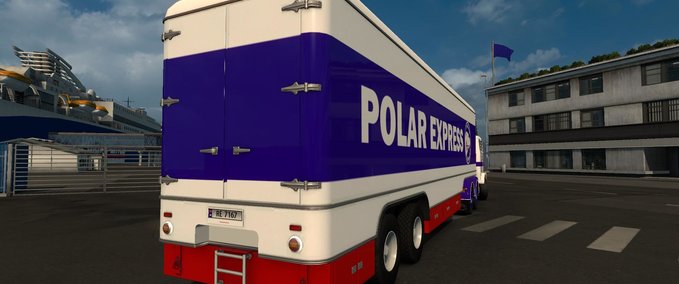 Trailer Alte Anhängertypen Kässbohrer für Volvo F88 1.31.x Eurotruck Simulator mod