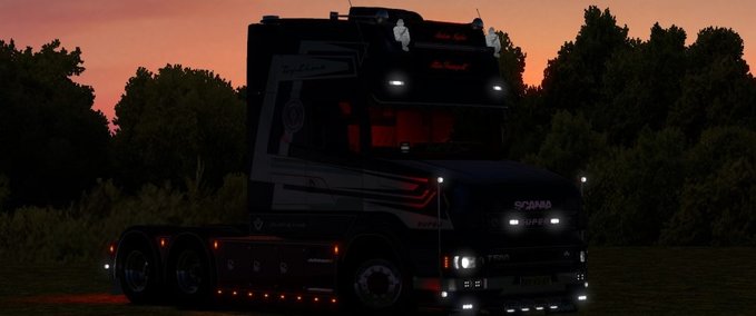 Scania Scania T580 C&M Transport Service [1.31.x] Eurotruck Simulator mod