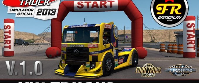 Sonstige VW Trucks Racing 1.31.x Eurotruck Simulator mod