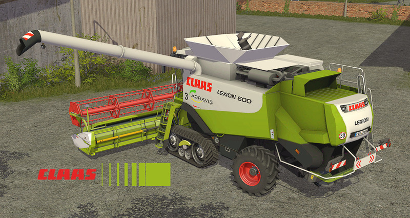 FS17: Claas Lexion 600 v 2.0 Full Beast Lexion Mod für Farming Simulator 17