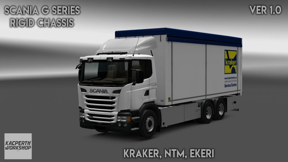 Kraker/NTM/Ekeri Tandem Addon For Scania G Series v1.0 - Thumbnail 1