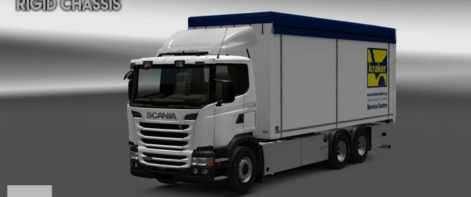 Trailer Kraker/NTM/Ekeri Tandem Addon für die Scania G Serie v1.0 Eurotruck Simulator mod