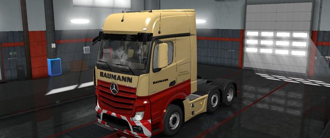 Skins Baumann Eurotruck Simulator mod