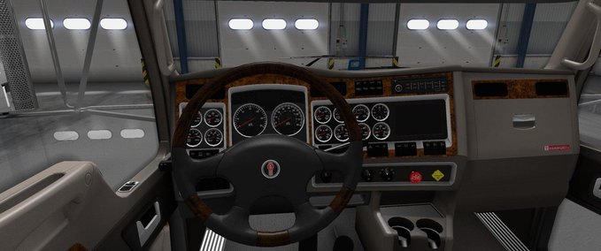 Anbauteile OLD KENWORTH STEERING WHEEL MODEL FOR ATS 1.31.X American Truck Simulator mod