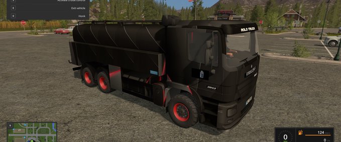 LKWs Utility Tanker Black Landwirtschafts Simulator mod