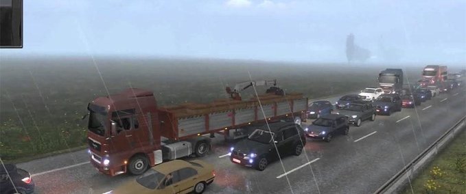AI Kein Verkehr für alle Versionen Eurotruck Simulator mod