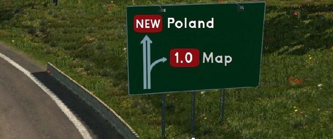 Maps Neue Karte von Polen 1.31.x Eurotruck Simulator mod