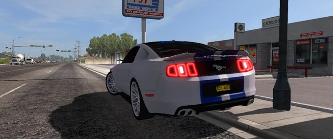 Trucks [ATS] FORD MUSTANG -NEED FOR SPEED- 1.31.X American Truck Simulator mod