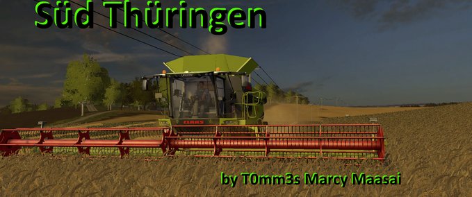 4fach Maps Süd_Thüringen Landwirtschafts Simulator mod