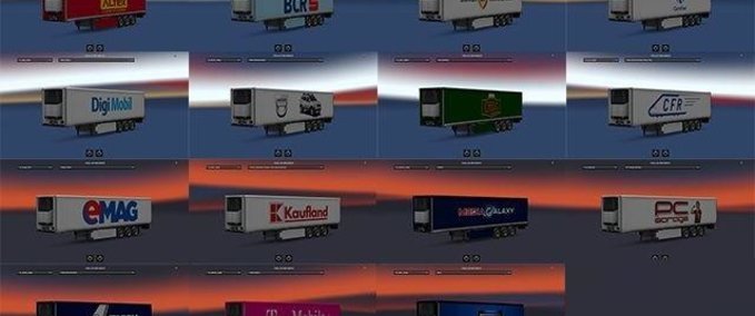 Trailer Anhängerpaket rumänischer Firmen 1.31.X Eurotruck Simulator mod