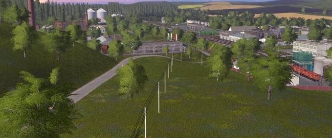 Maps Berry Village Karte Landwirtschafts Simulator mod