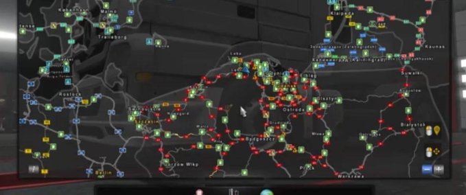 Maps Haus in Danzig 1.31.x - POLAND REBUILDING Edition Eurotruck Simulator mod