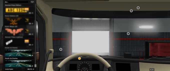 Sonstige NEUES HEADS-UP DISPLAY GPS 1.31.X Eurotruck Simulator mod