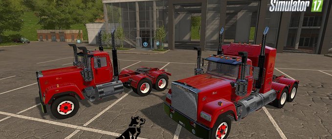 Peterbilt & Kenworth Mack Daycab and Mack Sleeper Truck Landwirtschafts Simulator mod