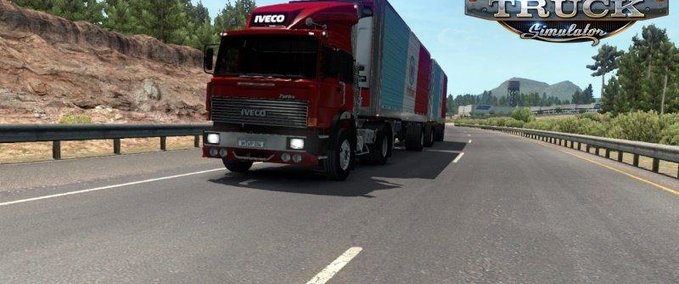 Trucks [ATS] IVECO 190.38 SPECIAL + FIX 1.31.X American Truck Simulator mod