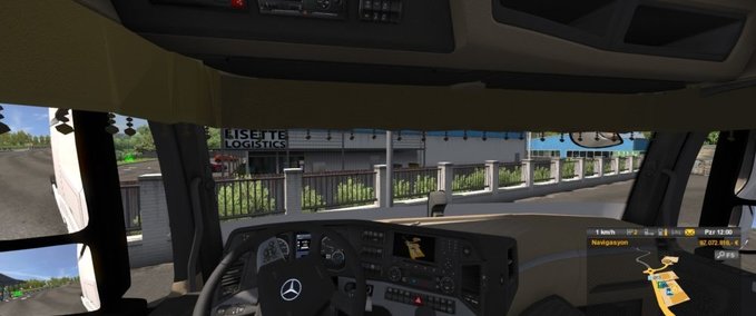 Mercedes Mercedes Benz Actros Tuning (1.31.x) Eurotruck Simulator mod