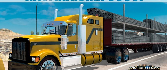 Trucks New International 9900i 1.31.x American Truck Simulator mod