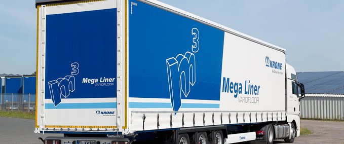 Trailer KRONE MEGA LINER TRAILER - UPDATE 1.31.X Eurotruck Simulator mod