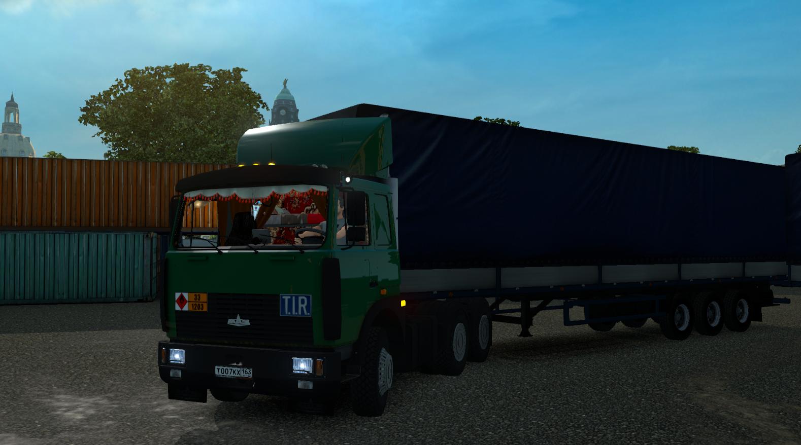 MAZ 54323 (64229) with MAZ 9758 Trailer by Nikola [1.31.x] - Thumbnail 1