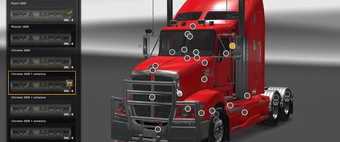 Trucks KENWORTH T609 1.31.X American Truck Simulator mod