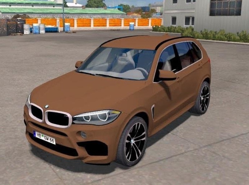 ETS2: BMW X5M + NEW DASHBOARD 1.31.X v überarbeitet auf 1.48 Other Mod für  Eurotruck Simulator 2