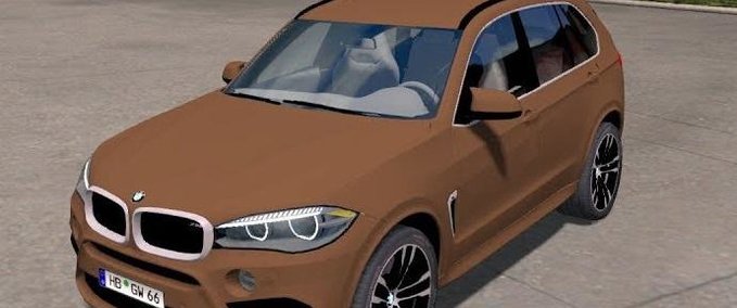 Sonstige BMW X5M + NEUES DASHBOARD 1.31.X Eurotruck Simulator mod