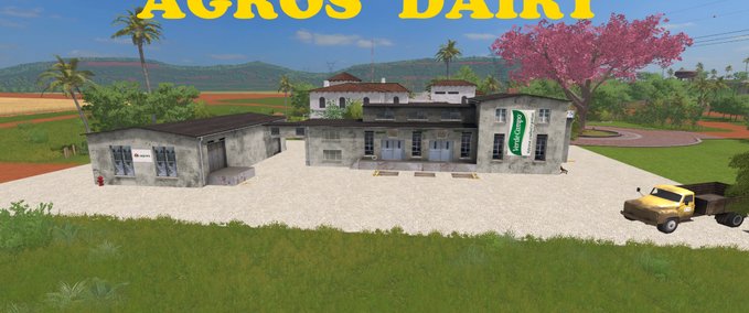 Dairy Agros Placeable Mod Image