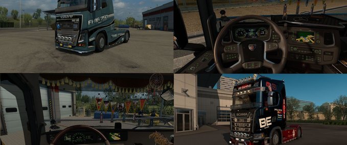 Sonstige Tuningteile für diverse LKWs (1.31 - 1.32) Eurotruck Simulator mod