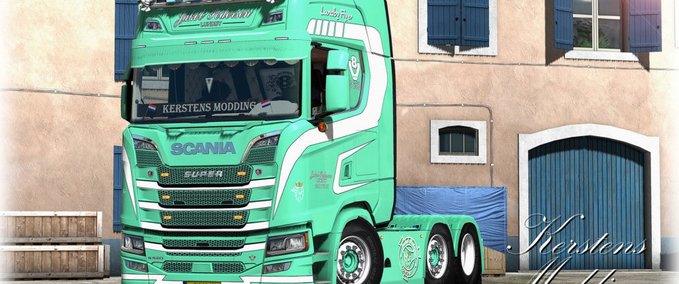 Skins Jacob Pedersen Lundby Scania S [1.32] Eurotruck Simulator mod