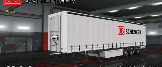 Trailer DB Schenker Trailer Eurotruck Simulator mod