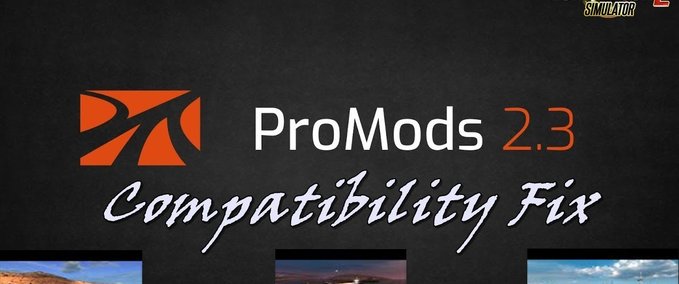Maps ProMods 2.30 Compatibility Fix Eurotruck Simulator mod