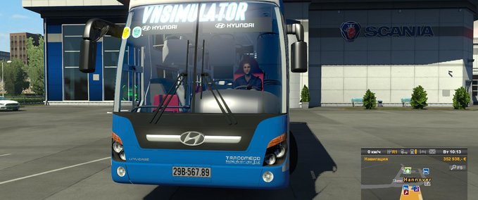 Other HYUNDAI UNIVERSE v1.5 (1.31 - 1.32) Eurotruck Simulator mod