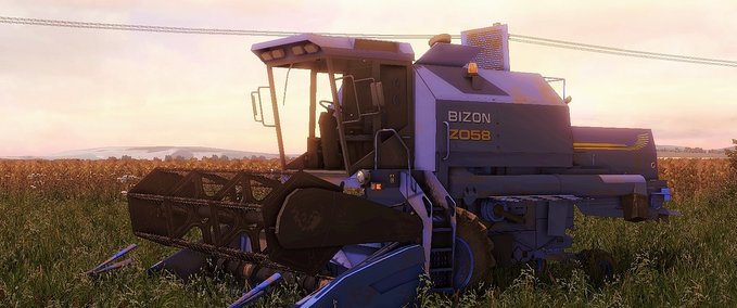 Ostalgie BIZON NewHolland REKORD Z058 Landwirtschafts Simulator mod