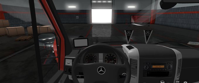 Mercedes Mercedes Benz Sprinter 2009 + fix 1.32 Eurotruck Simulator mod